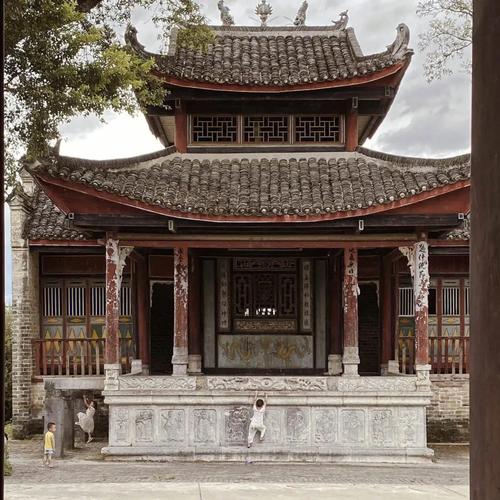 各具特色的明清風(fēng)格戲臺(tái)@陜西古錦園林古建工程